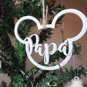 Adorno Mickey Mouse Personalizado